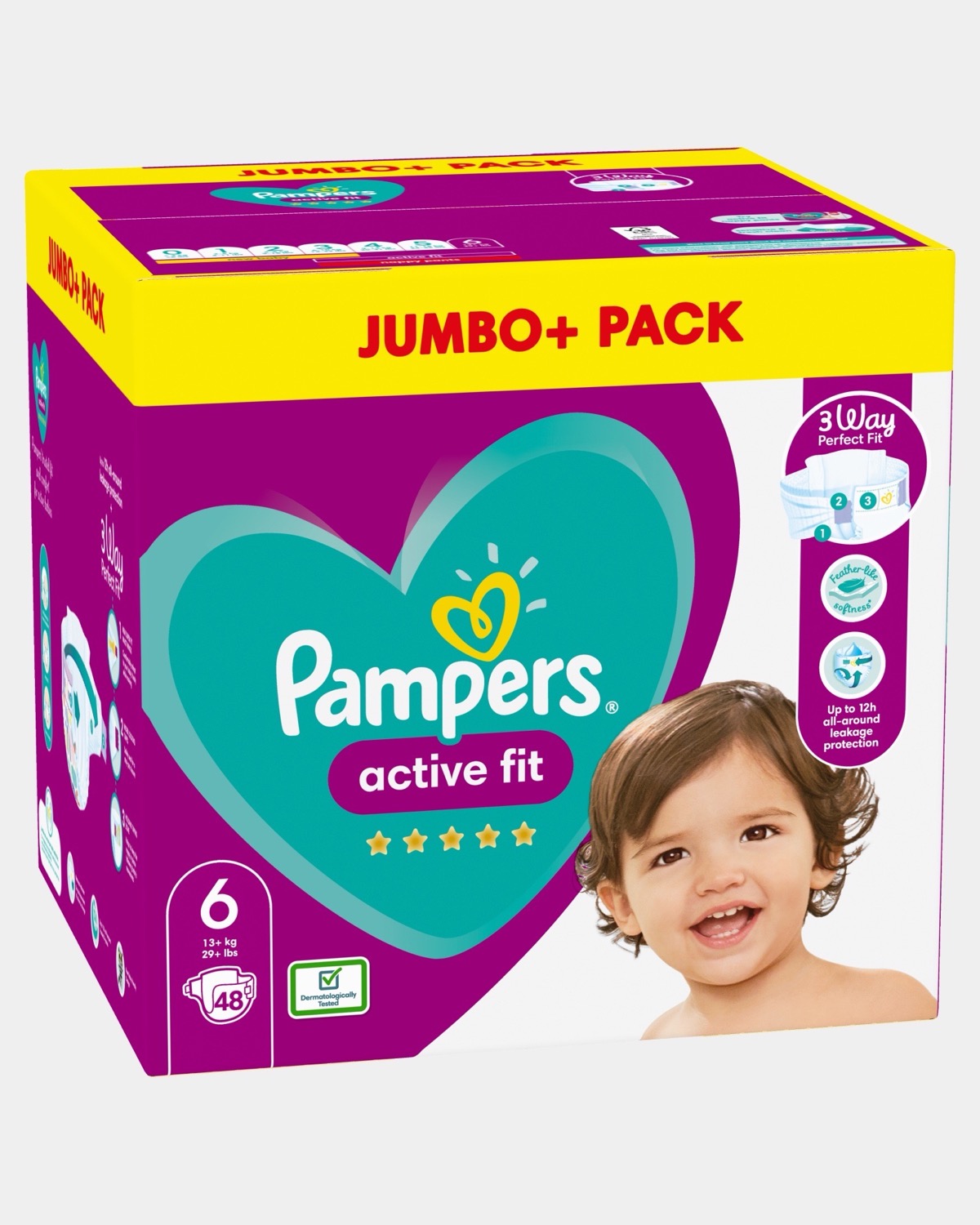 pampers 6 active fit