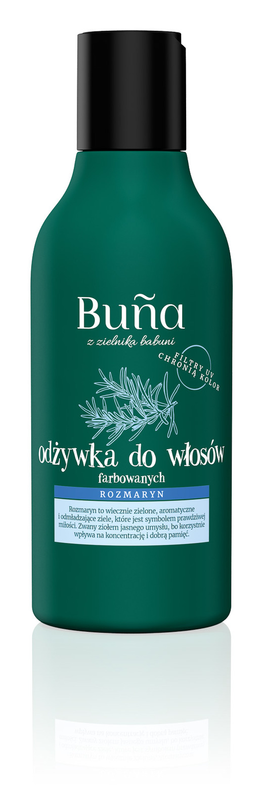 buna rozmaryn odżywka do włosów farbowanych 180ml opinie