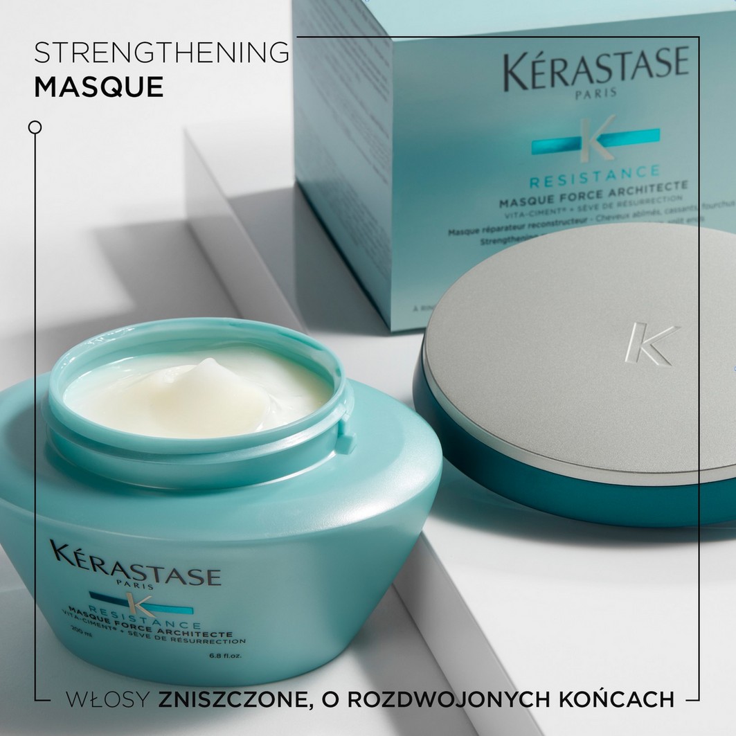 kerastase resistance maska odbudowująca do włosów słabych i zniszczonych 200ml