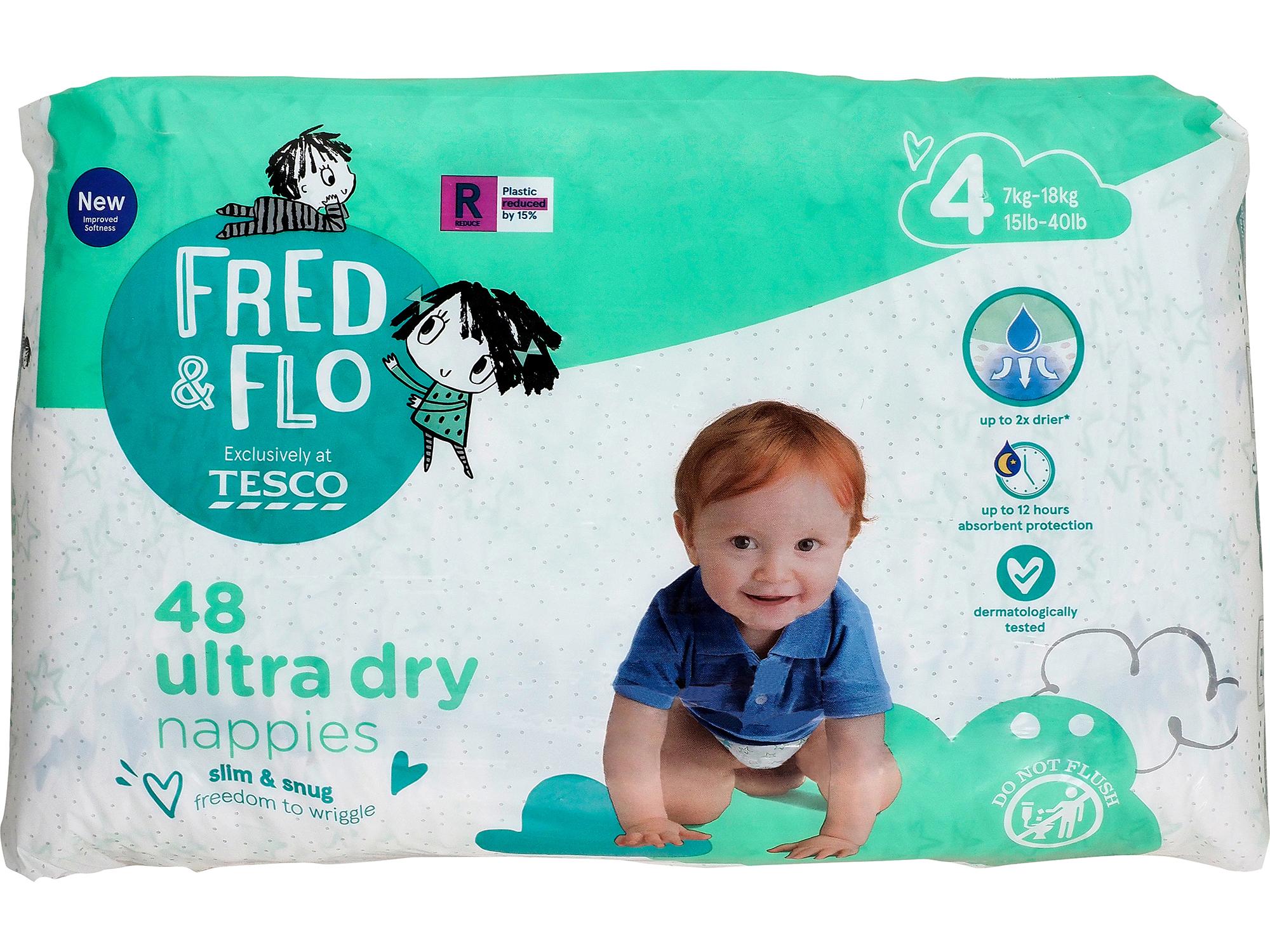 pampers fred & flo 4