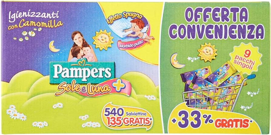 pampers 170 sztuk