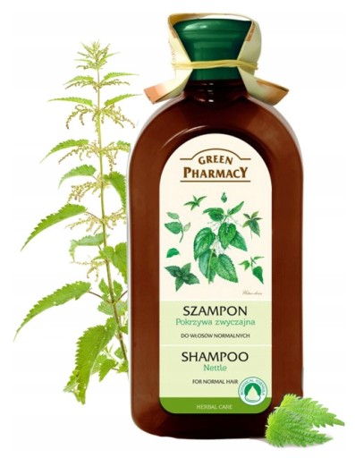 green pharmacy hair therapy szampon włosy suche