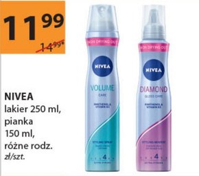 lakier do włosów nivea volume care drogeria