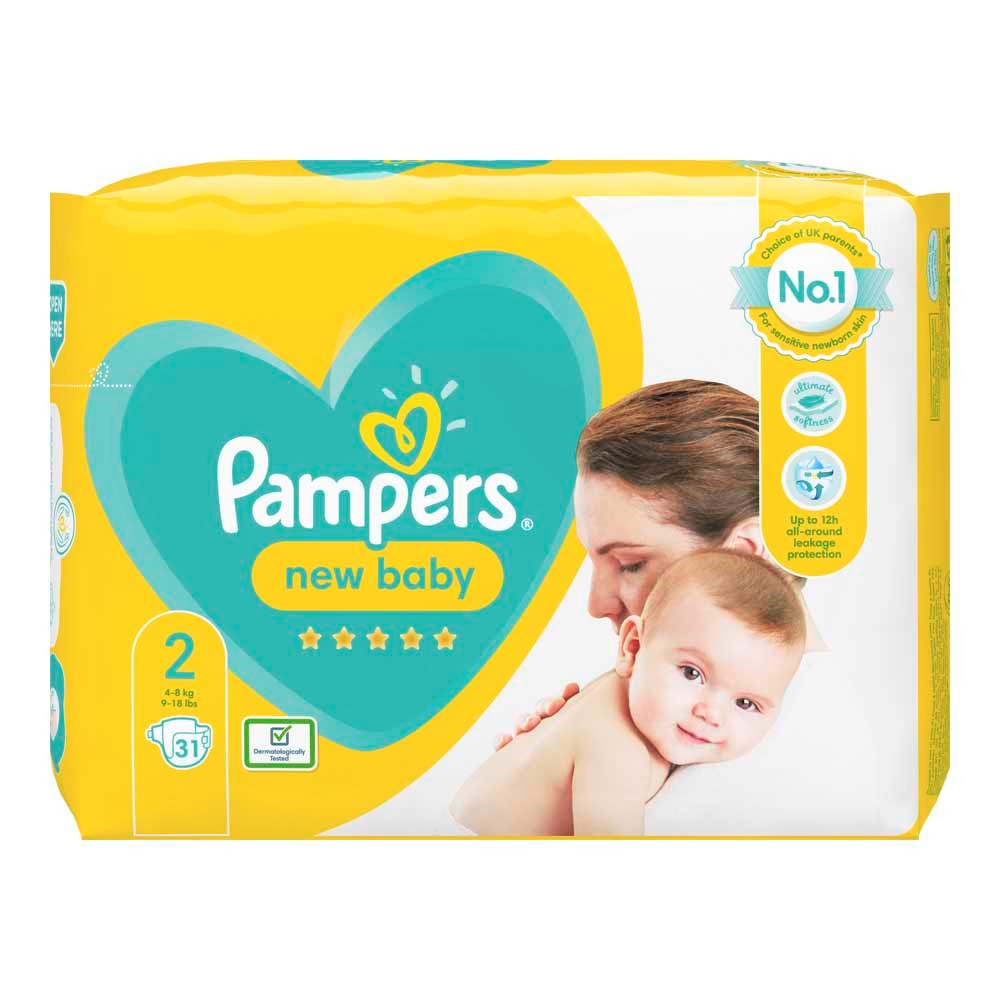 pampers nappies size 2