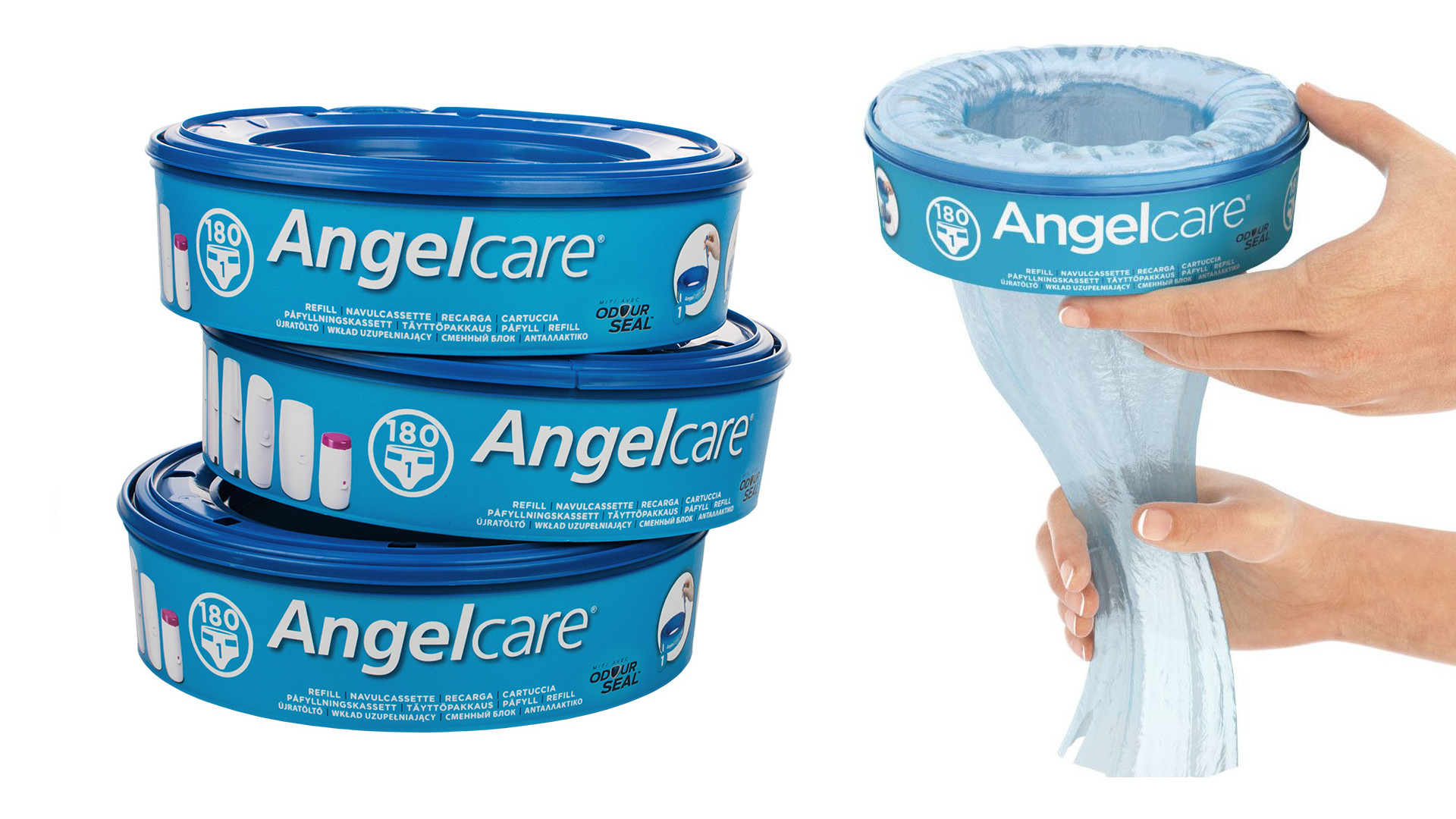 angelcare wkłady do pojemnika na pieluchy 3 szt