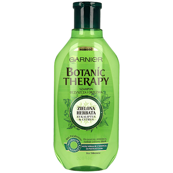 botanic therapy szampon zielona herbata
