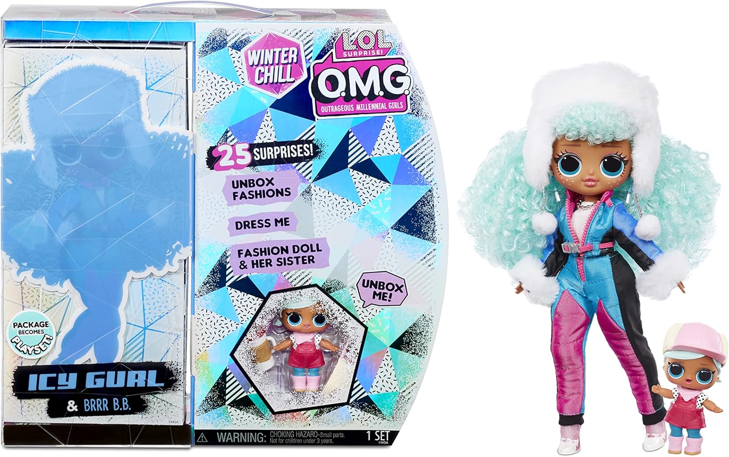 LOL Surprise OMG Winter Chill 570240 Ice Lady