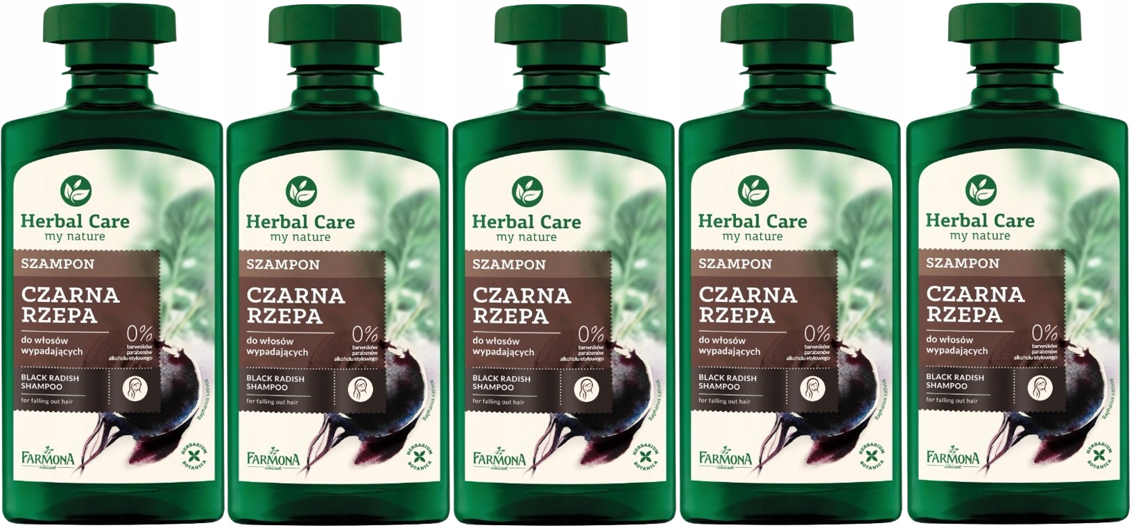 szampon czarna rzepa herbal care