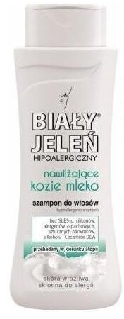 szampon bialy jelen nawilzajace kozie mleko