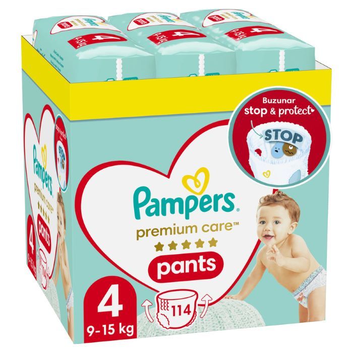 pants pampers premium care 4