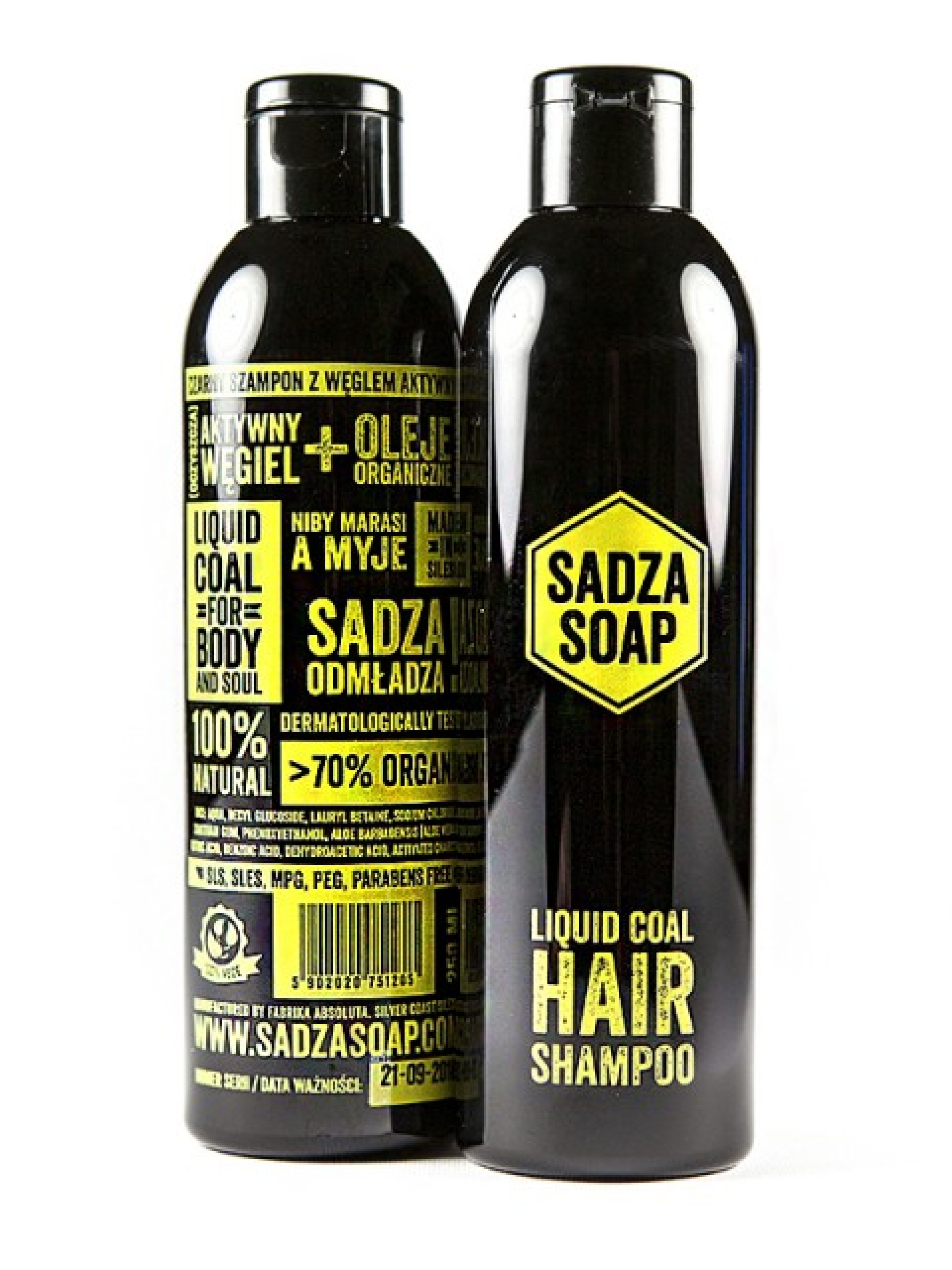 szampon do włosów sadza soap opinie