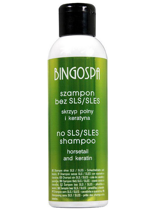 szampon bez sles sls z olejem arganowym bngospa