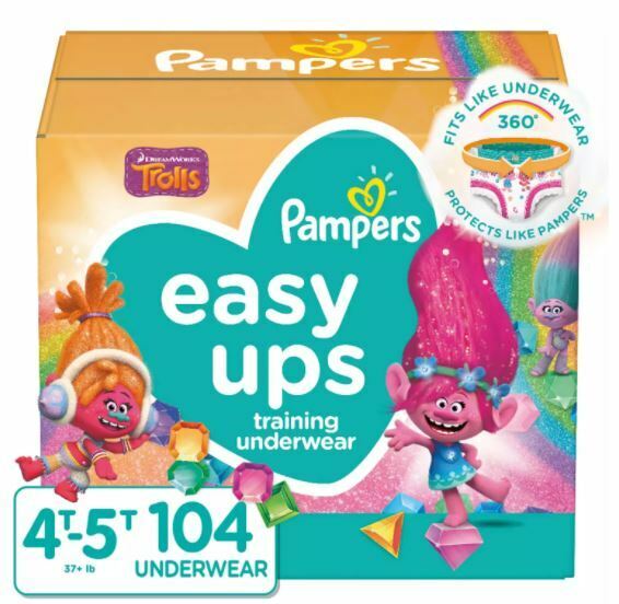 fralda pampers easy ups girl