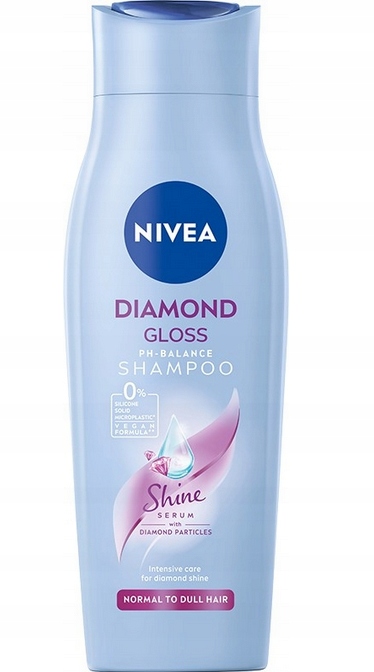 nivea diamond gloss care szampon pielęgnujący