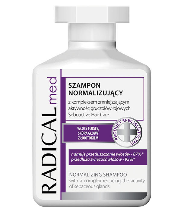 ideepharm radical med szampon dla mężczyzn 300ml