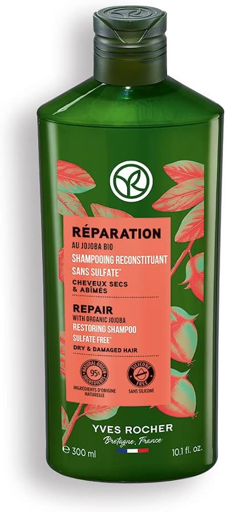 ekologiczny szampon do włosów yves rocher etykieta