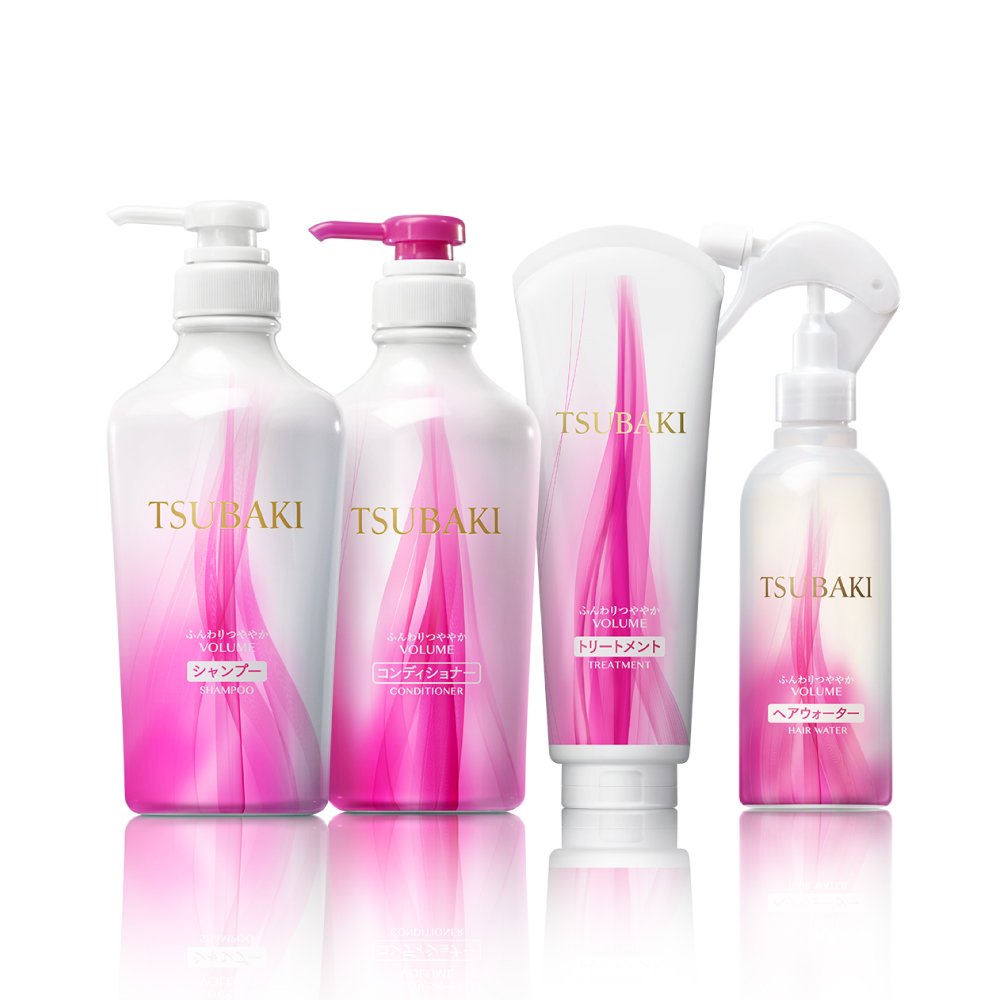 Shiseido „Tsubaki Volume” szampon do włosów+Shiseido „Tsubaki Volume” odżywka do włosów 450ml+450ml