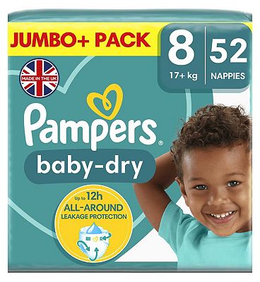 pampers size 8