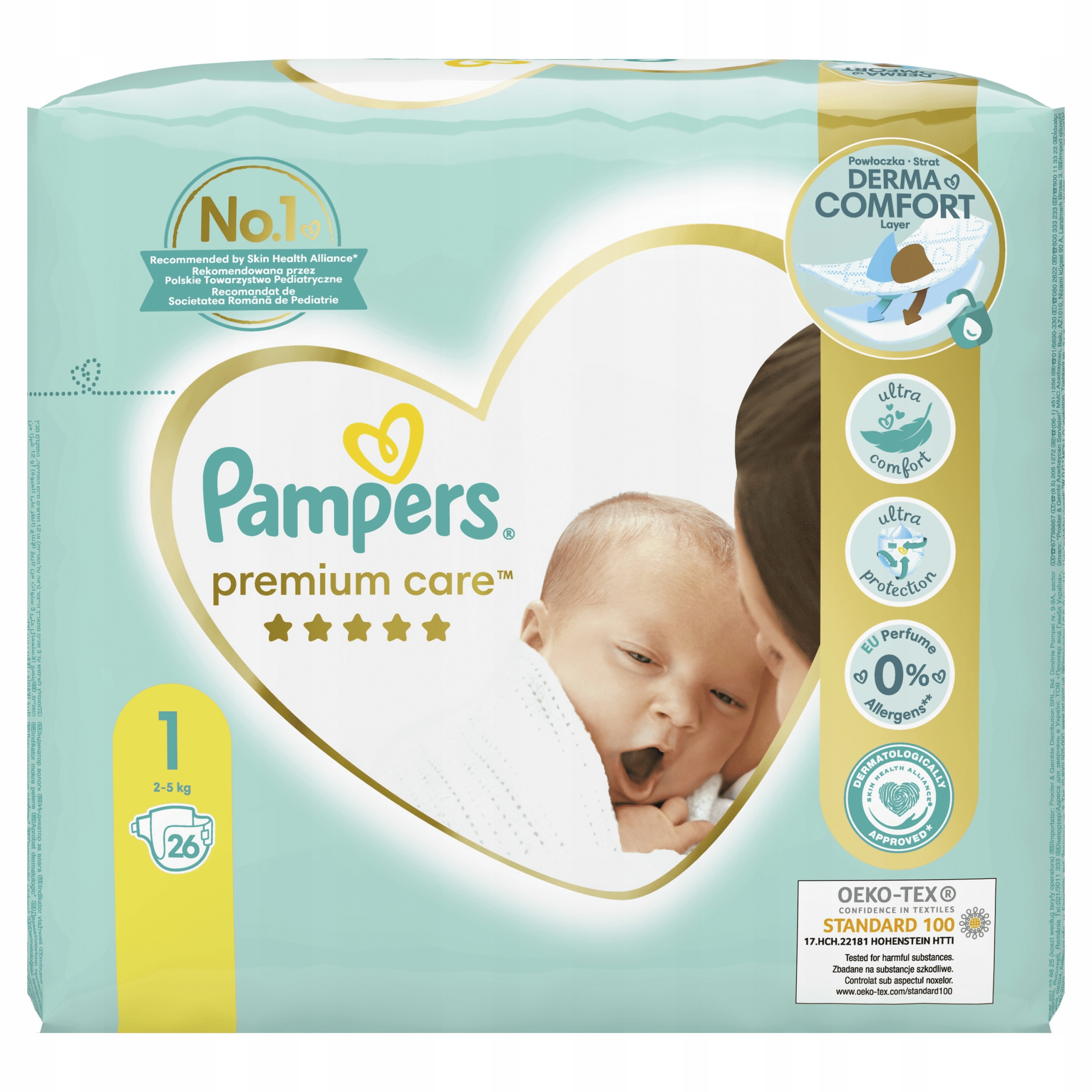 wyprzedaż pampers rozmiar 1