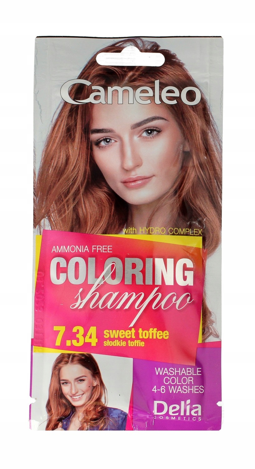 delia cameleo szampon koloryzujący sposób użycia