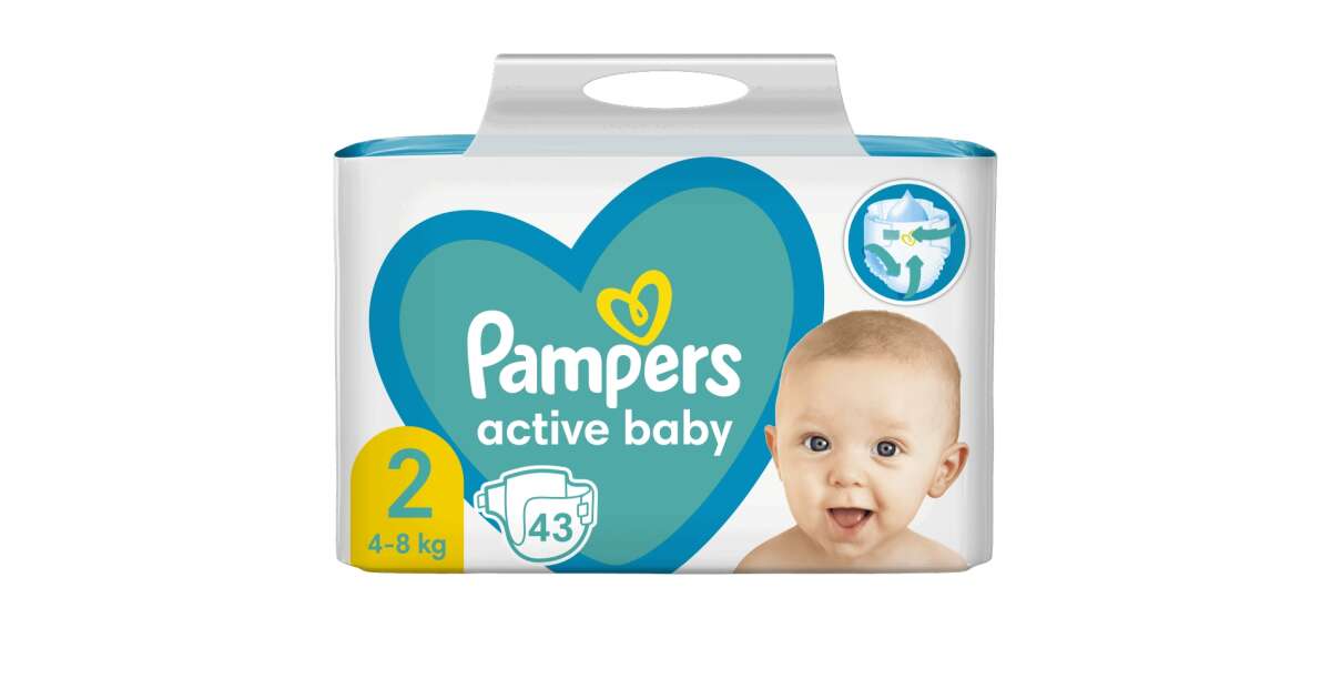 pampers actibe baby 2