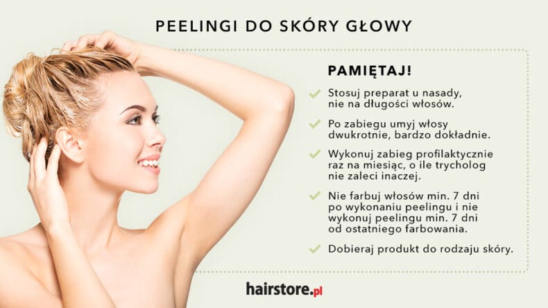 najpierw szampon czy peeling