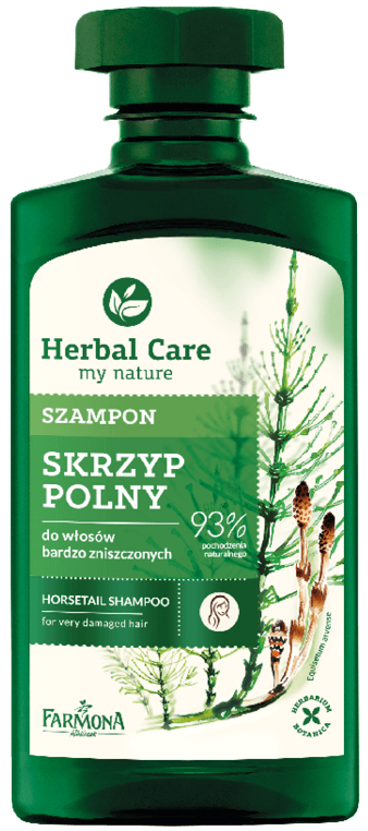 szampon do włosów herbal care tatarak i skrzyp polny