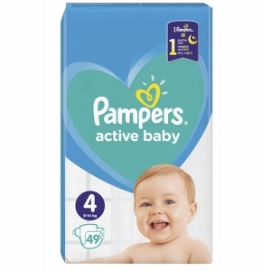 49 szt pampers 4