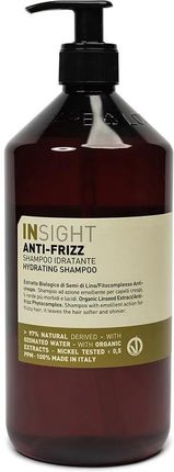 insight anti frizz szampon nawilżajacy 900ml