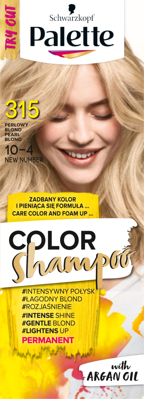 łagodny szampon koloryzujący do włosów