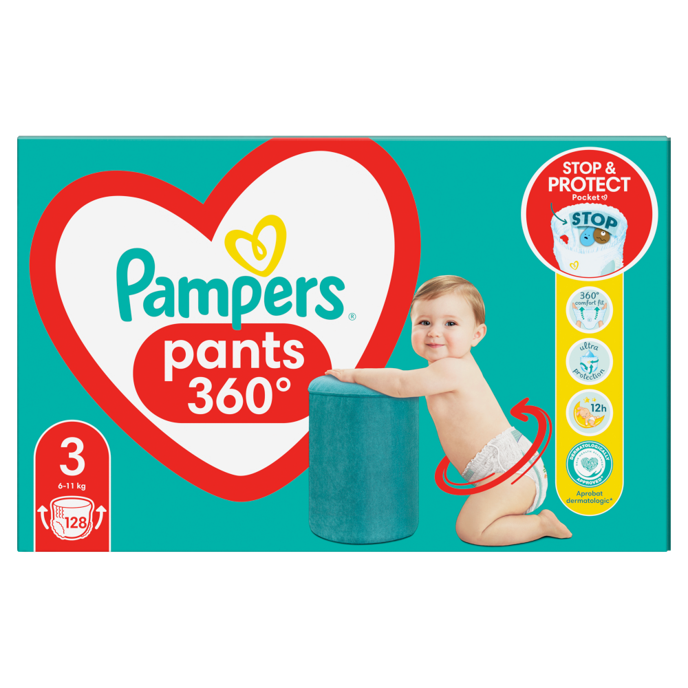 pieluchomajtki pampers 3 pasek z tylu po co