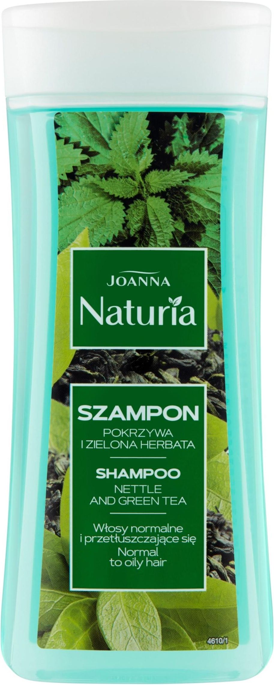joanna szampon z pokrzywą i zieloną herbatą