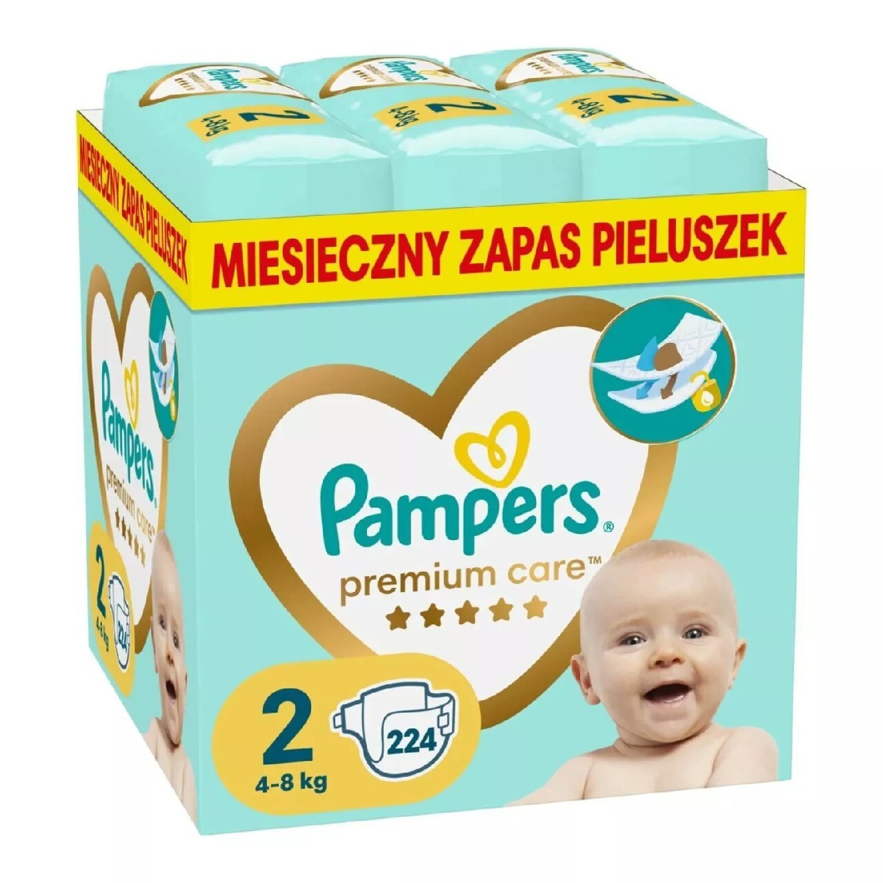 pampers premium care 2 nowe