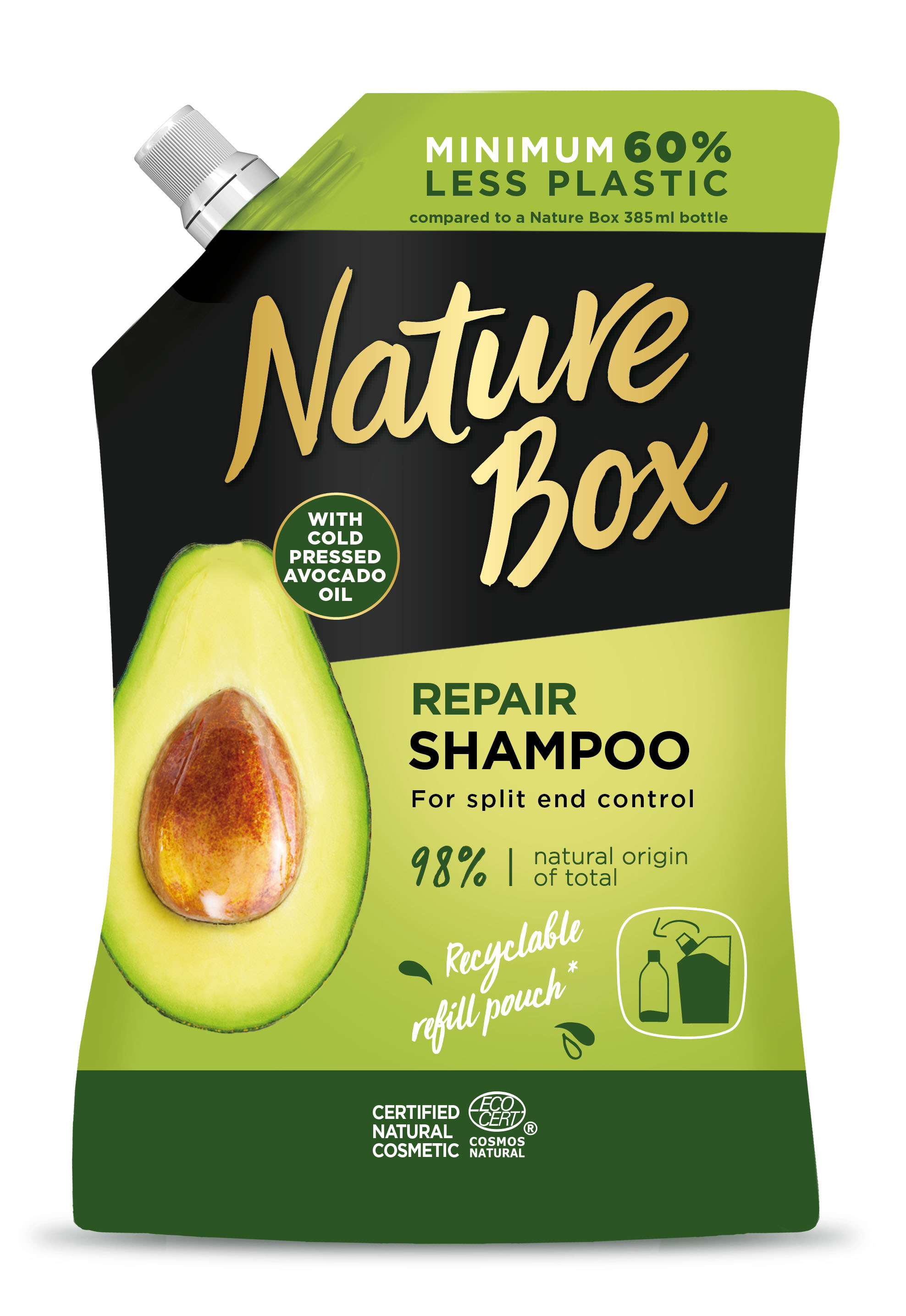 nature box avocado szampon do włosów