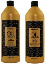 matrix oil wonders zestaw szampon odżywka 1000ml