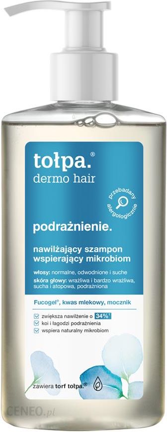 tołpa dermo hair szampon nawilżający kojący 250 ml super pharm