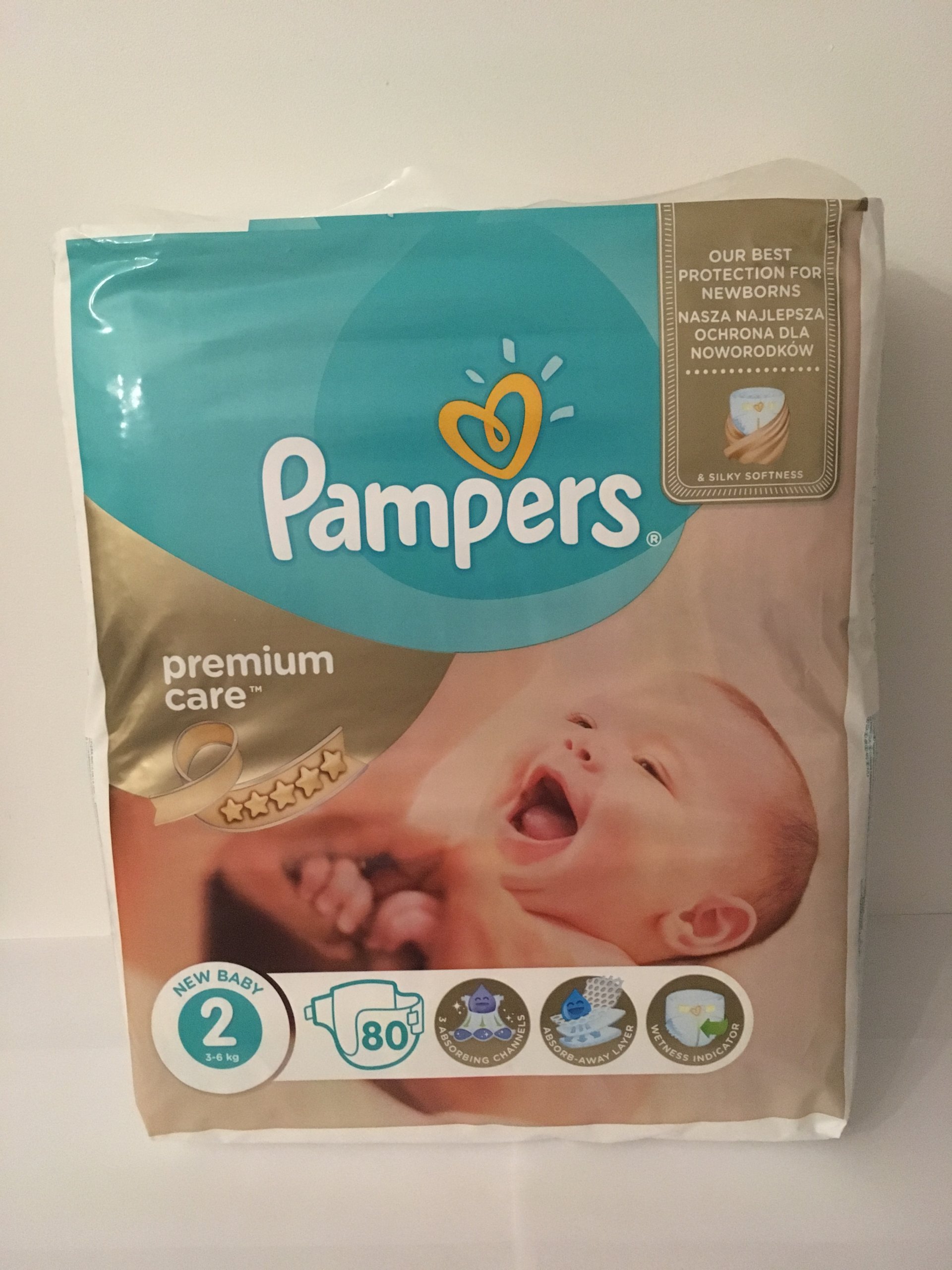 pampers 2 80 szt