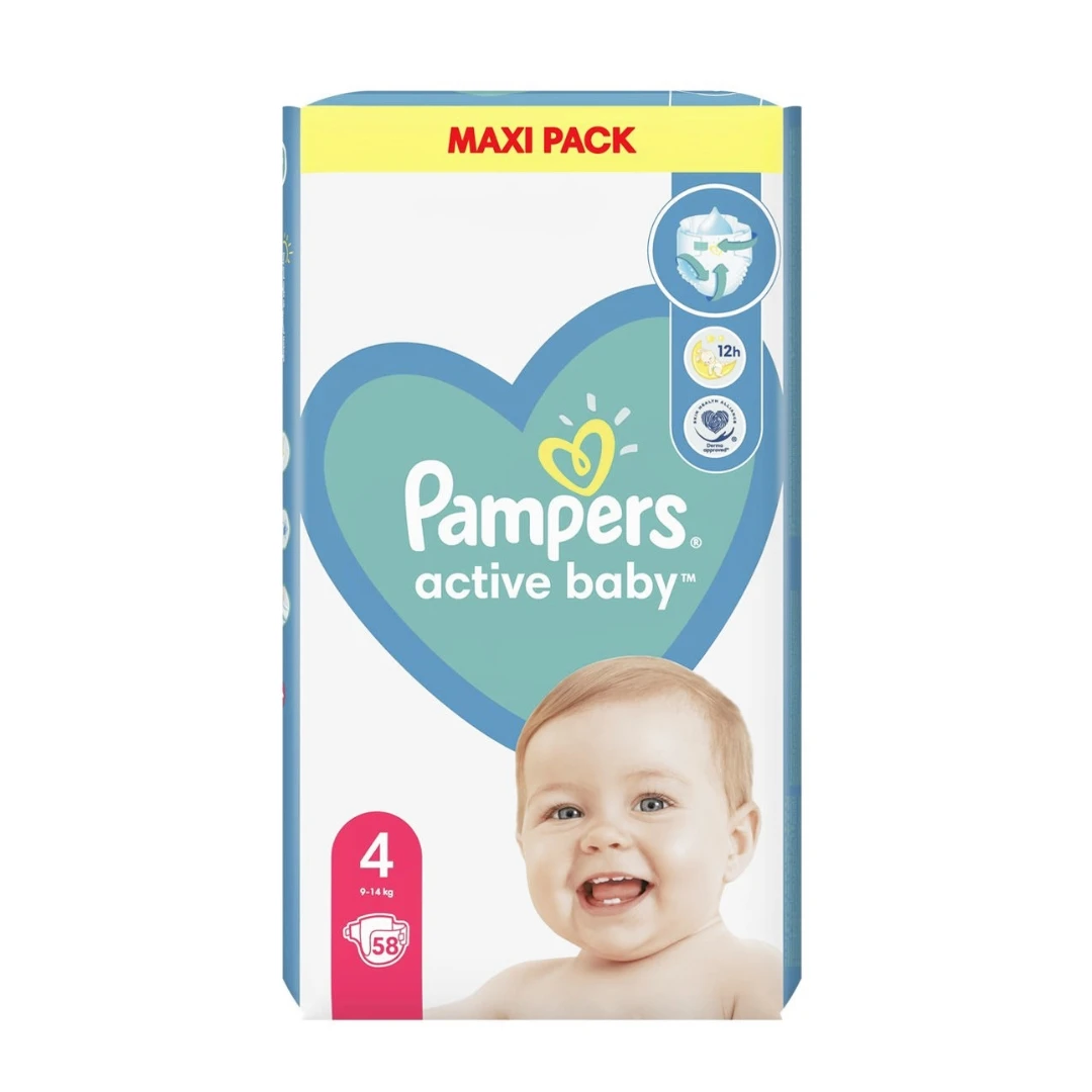 pampers active baby 58 4