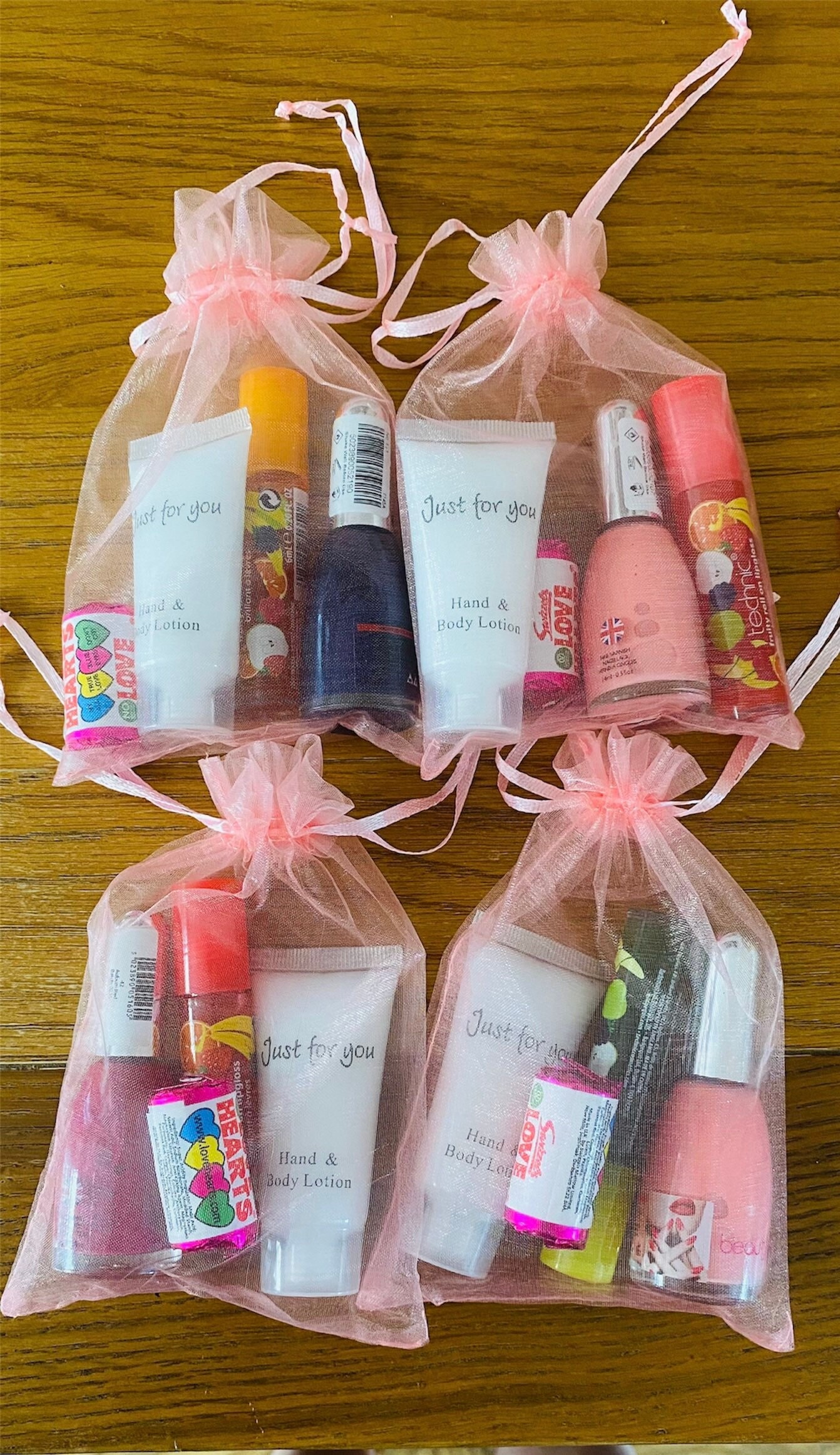 pamper goody bags