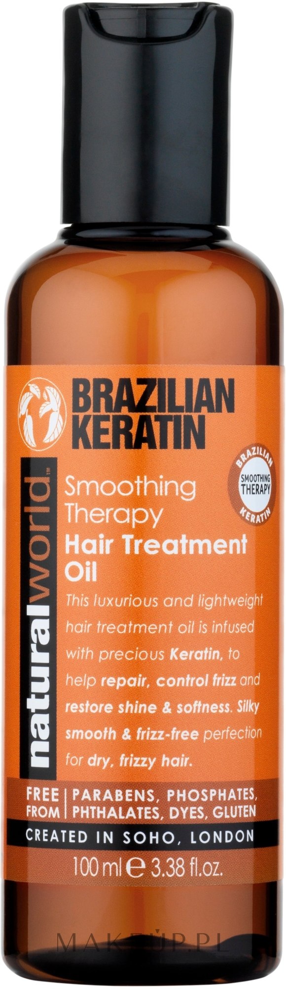 natural world brazilian keratin szampon wizaz