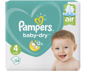 pampers baby dry 4 34 stuck preis