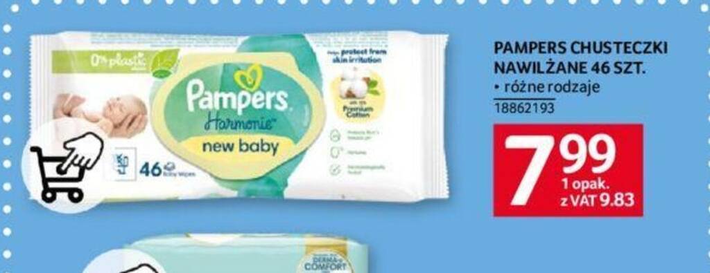 selgros chusteczki pampers