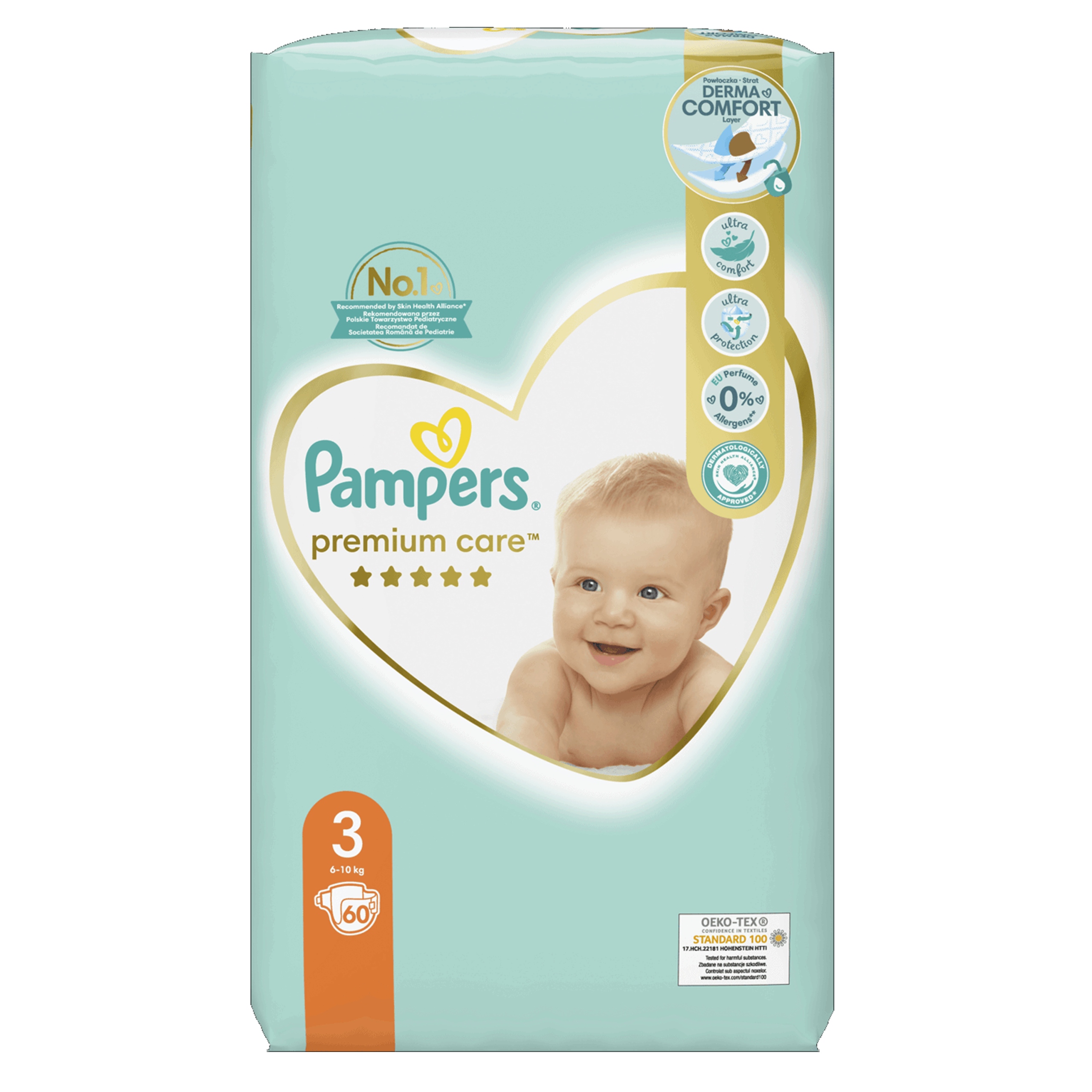 pampersy pampers care 3