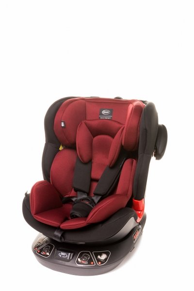 4Baby Space-Fix Czerwony Fotelik samochodowy dla dziecka 0-36kg