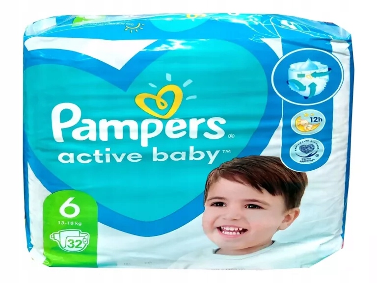 pampers active baby 6 allegro