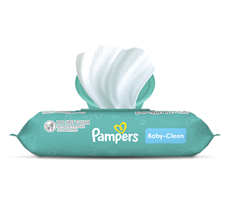 pampers fresh clean baby scent