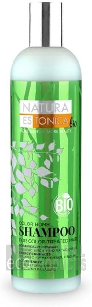 szampon natura estonica bio color bomb shampoo