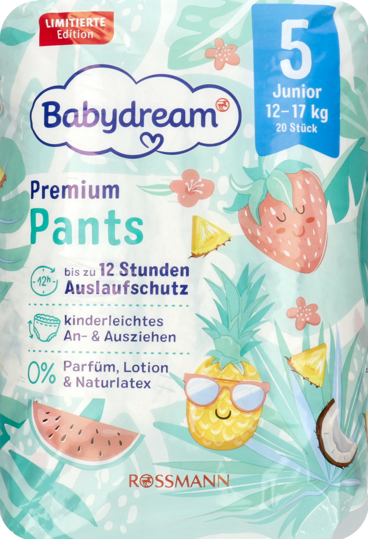 rossmann babydream pieluchy 5+