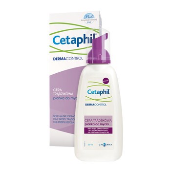 cetaphil dermacontrol pianka do mycia twarzy