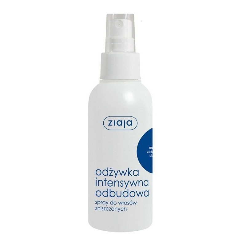 ziaja odżywka do włosów intensywna odbudowa spray 125 ml